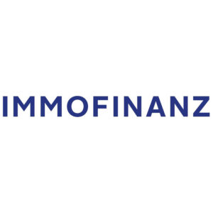Immofinanz Logo. Immobilien- und Investmentgesellschaft in Österreich. Büroimmobilien und Einzelhandelsimmobilien.