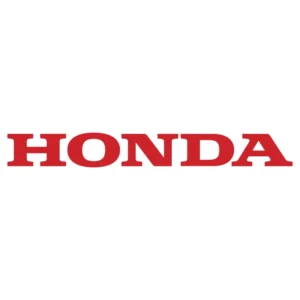 Rotes Honda-Logo auf weißem Hintergrund.